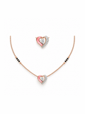 Blush Heart Mangalsutra