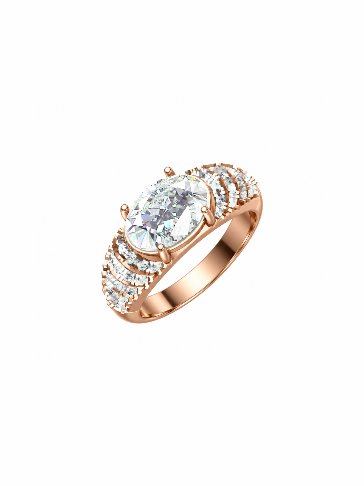 Halo Shoulder Ring
