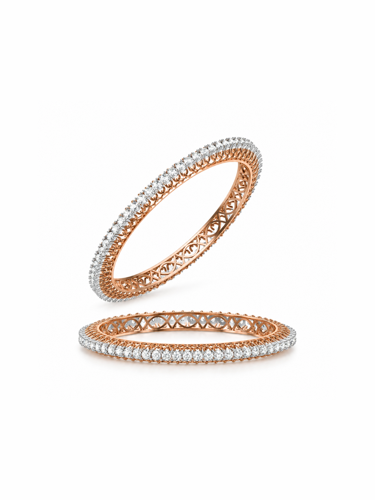 Scroll Eternity Bangles