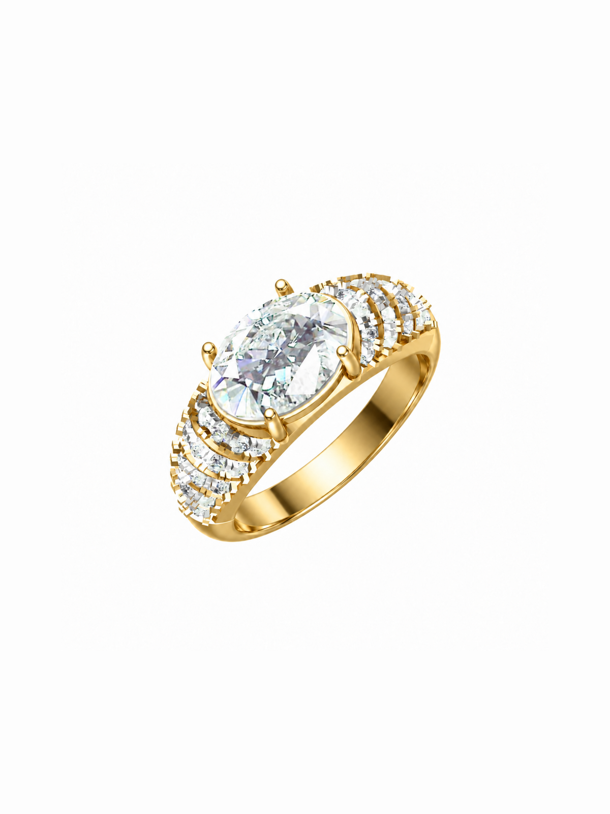 Halo Shoulder Ring