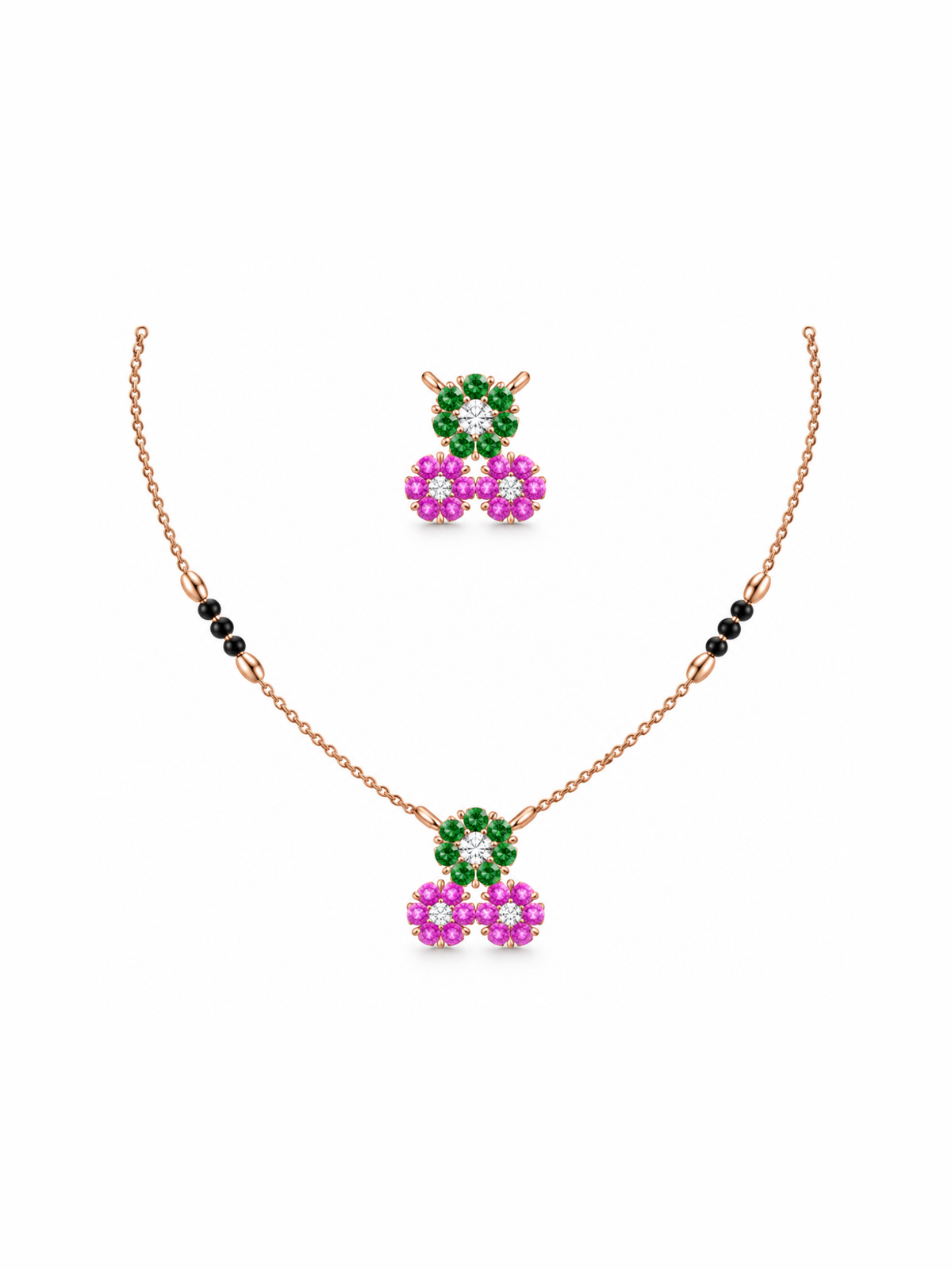 Blossom Cluster Mangalsutra
