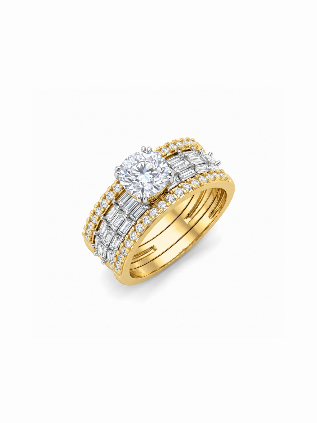 Baguette Shine Ring