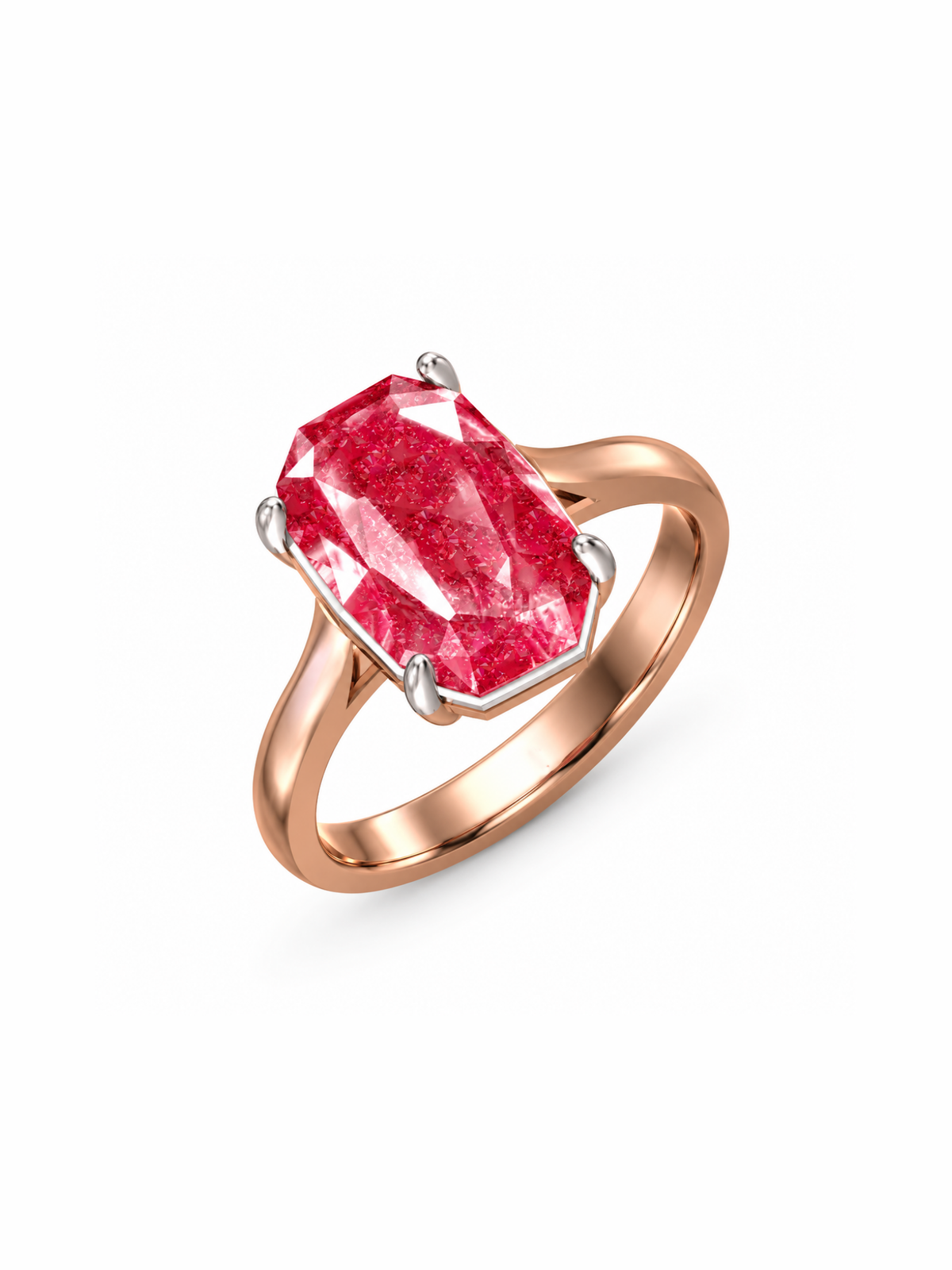 Coral Radiant Ring