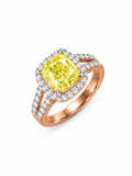 Citrus Halo Ring