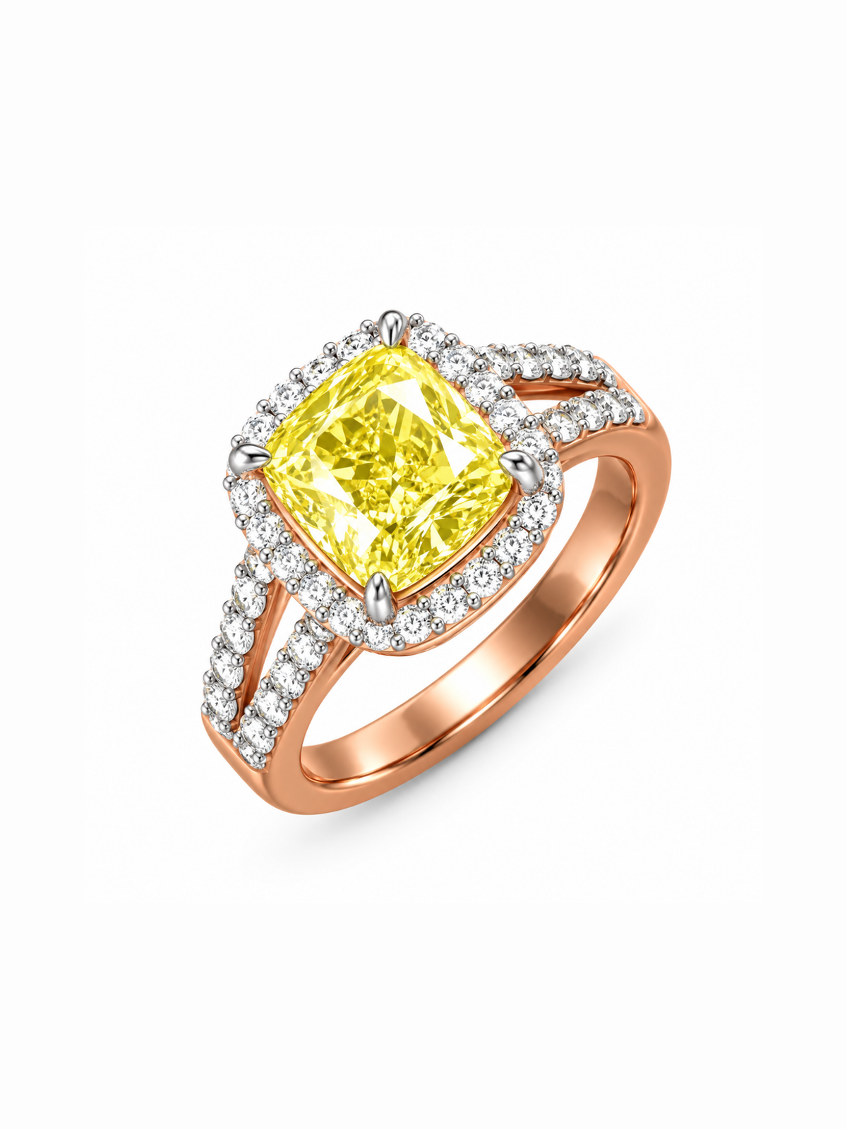 Citrus Halo Ring