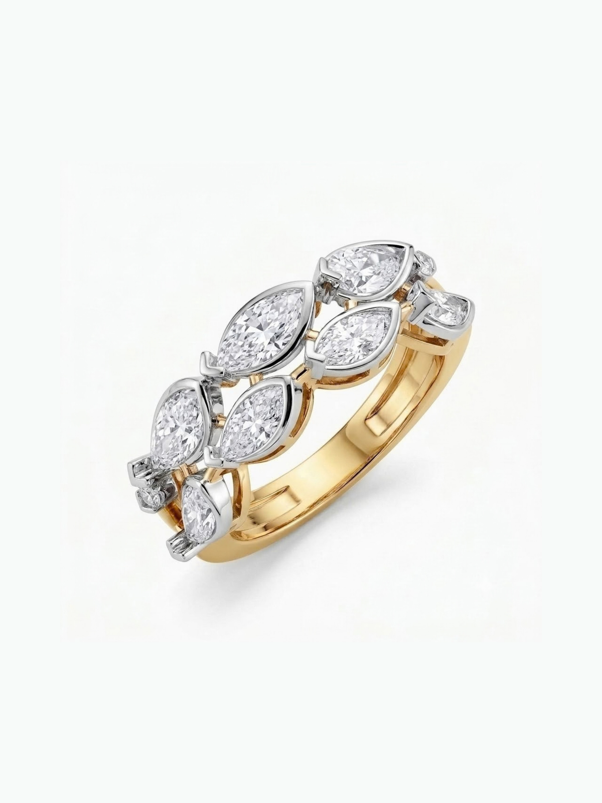 Foliage Marquise Ring