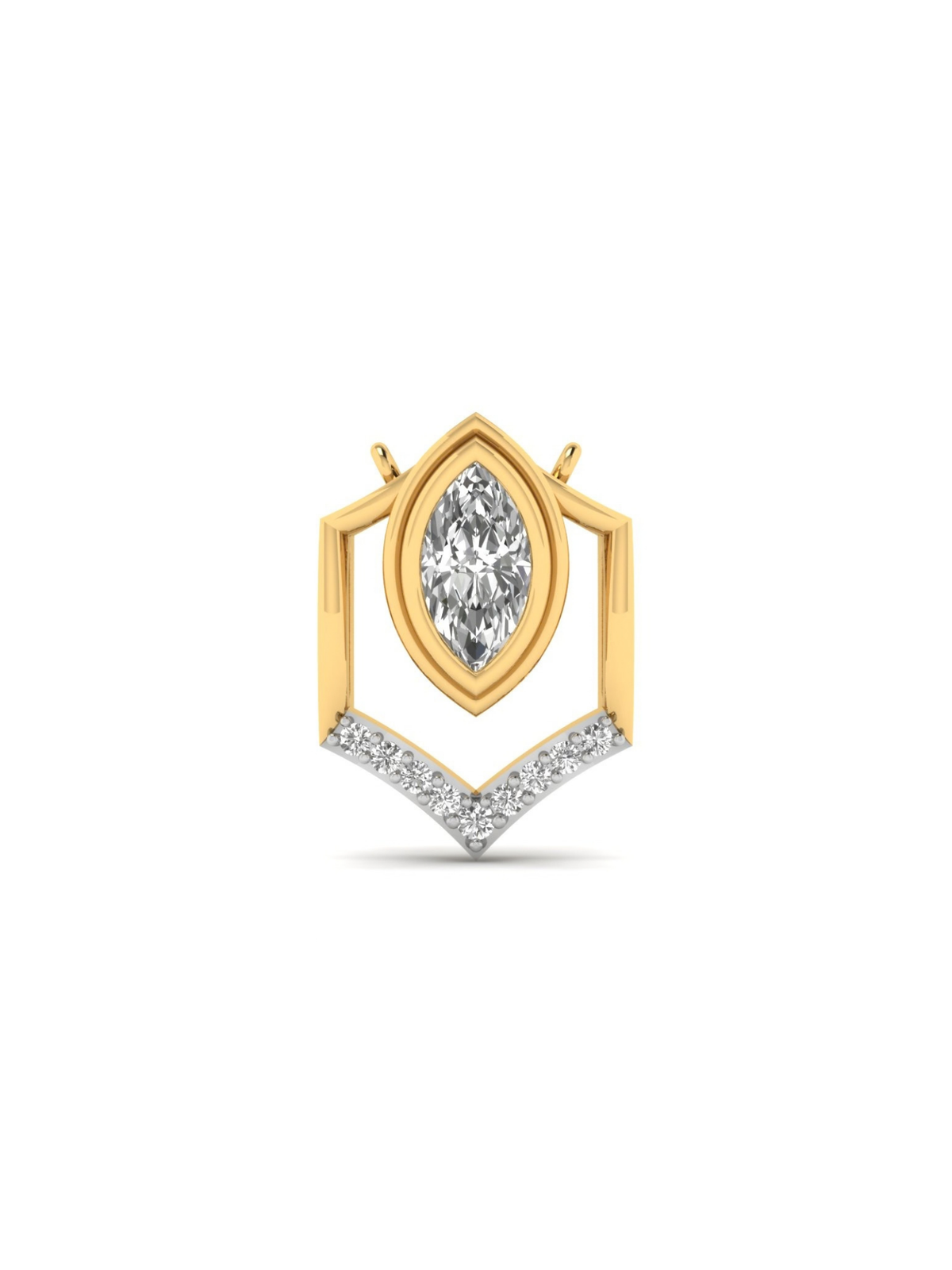 Lantern Marquise Pendant