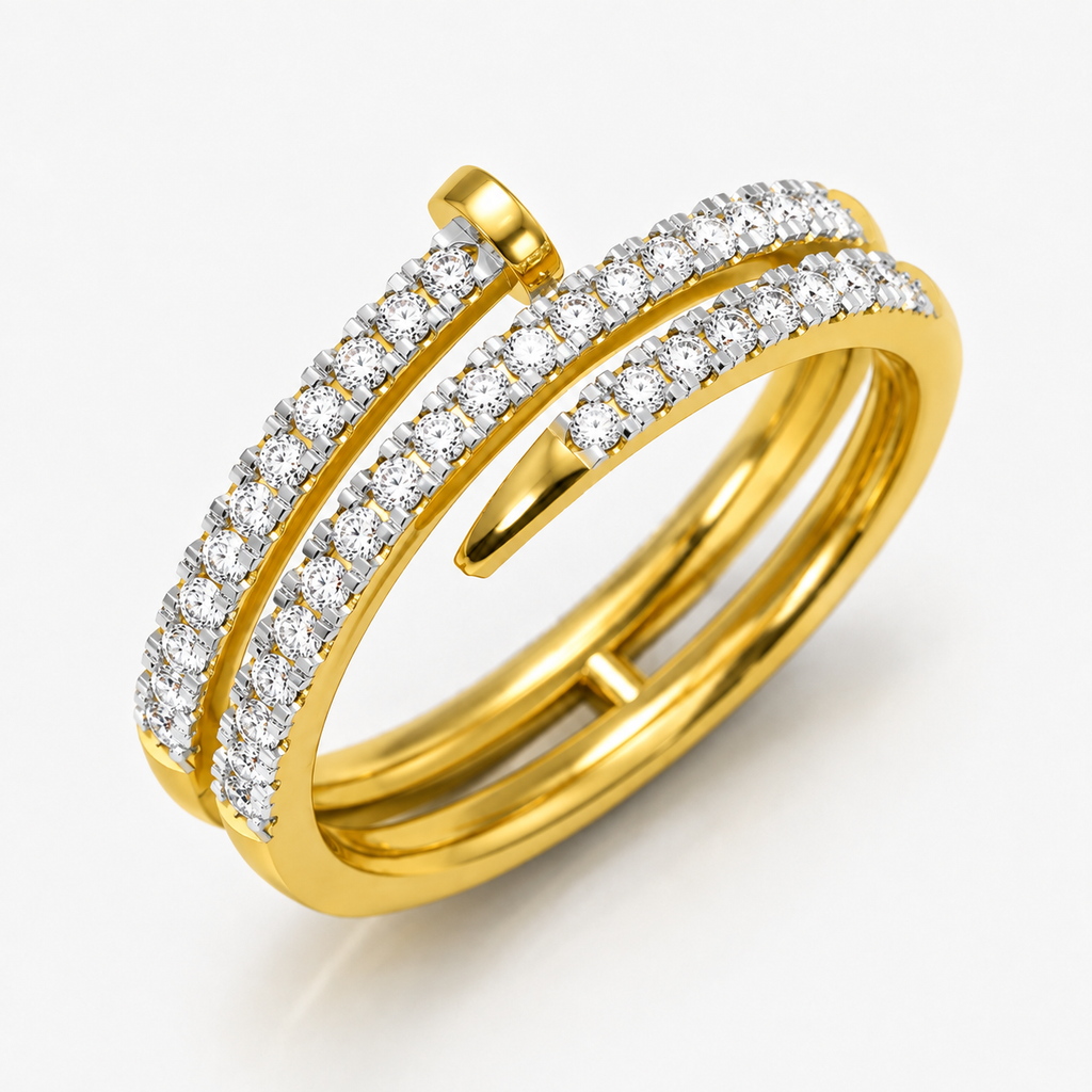 Aria Wrap Ring - Yellow Gold