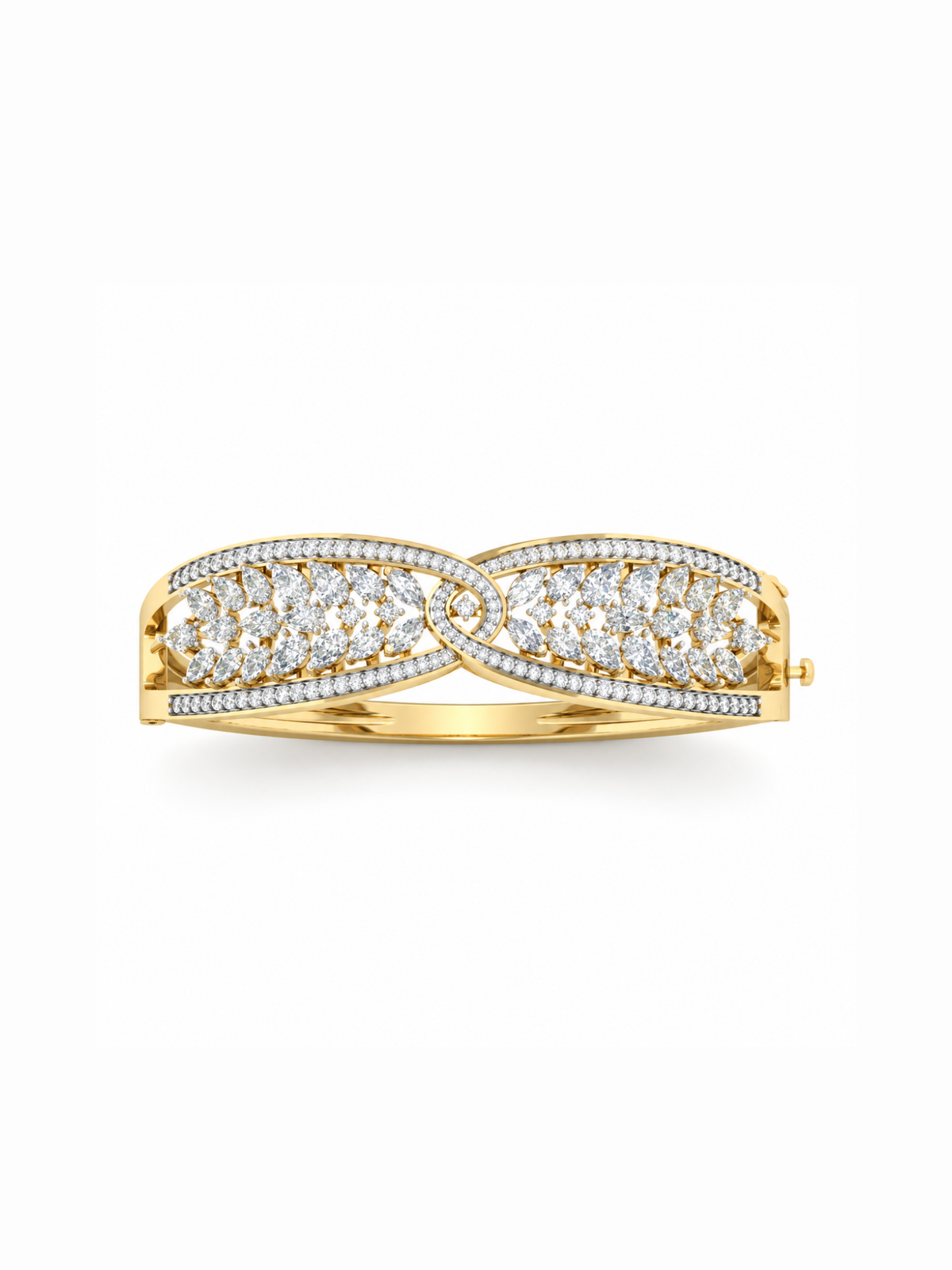 Infinity Leaf Bangle