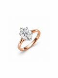 Classic Oval Solitaire Ring
