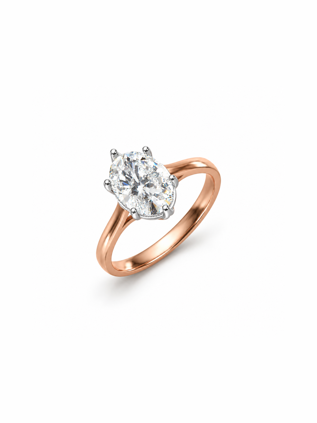 Classic Oval Solitaire Ring