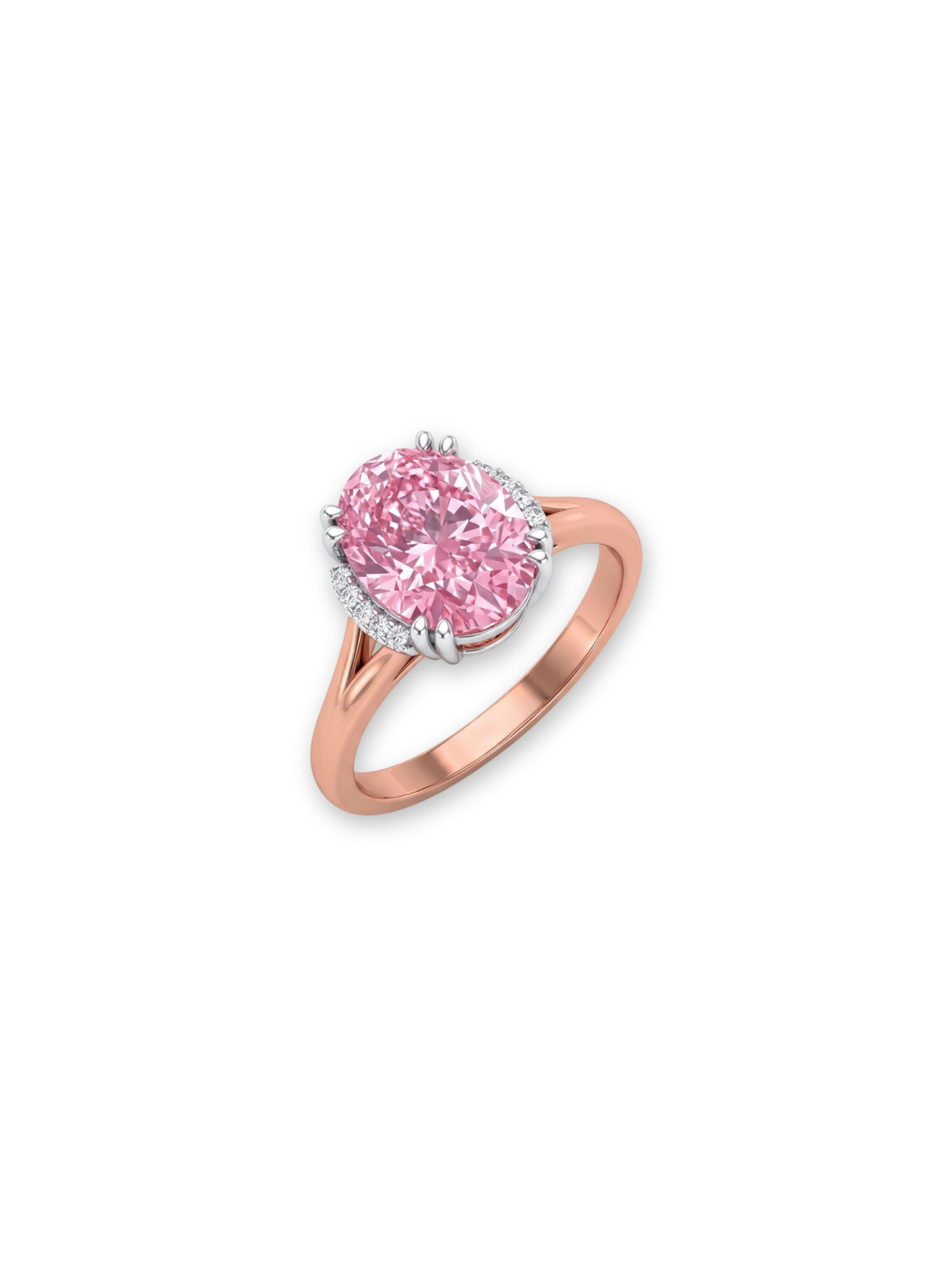 Petal Halo Ring