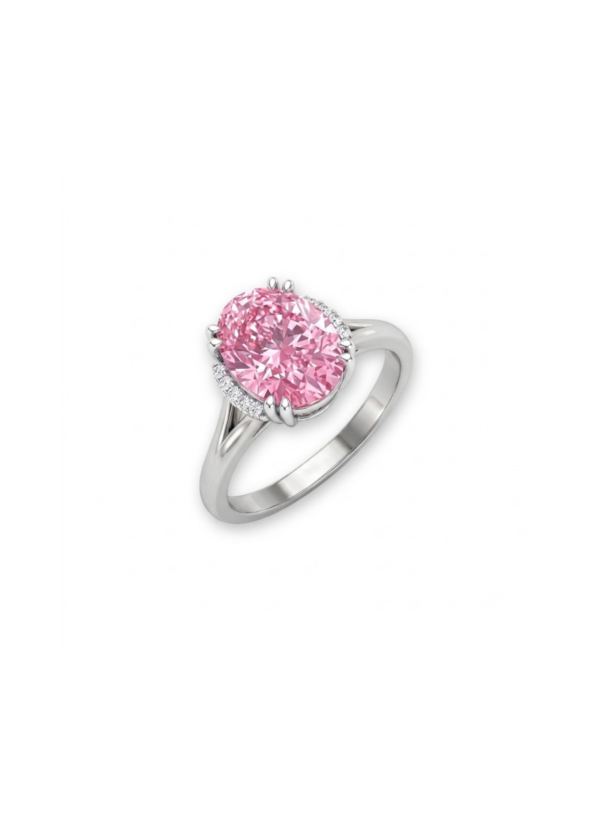 Petal Halo Ring