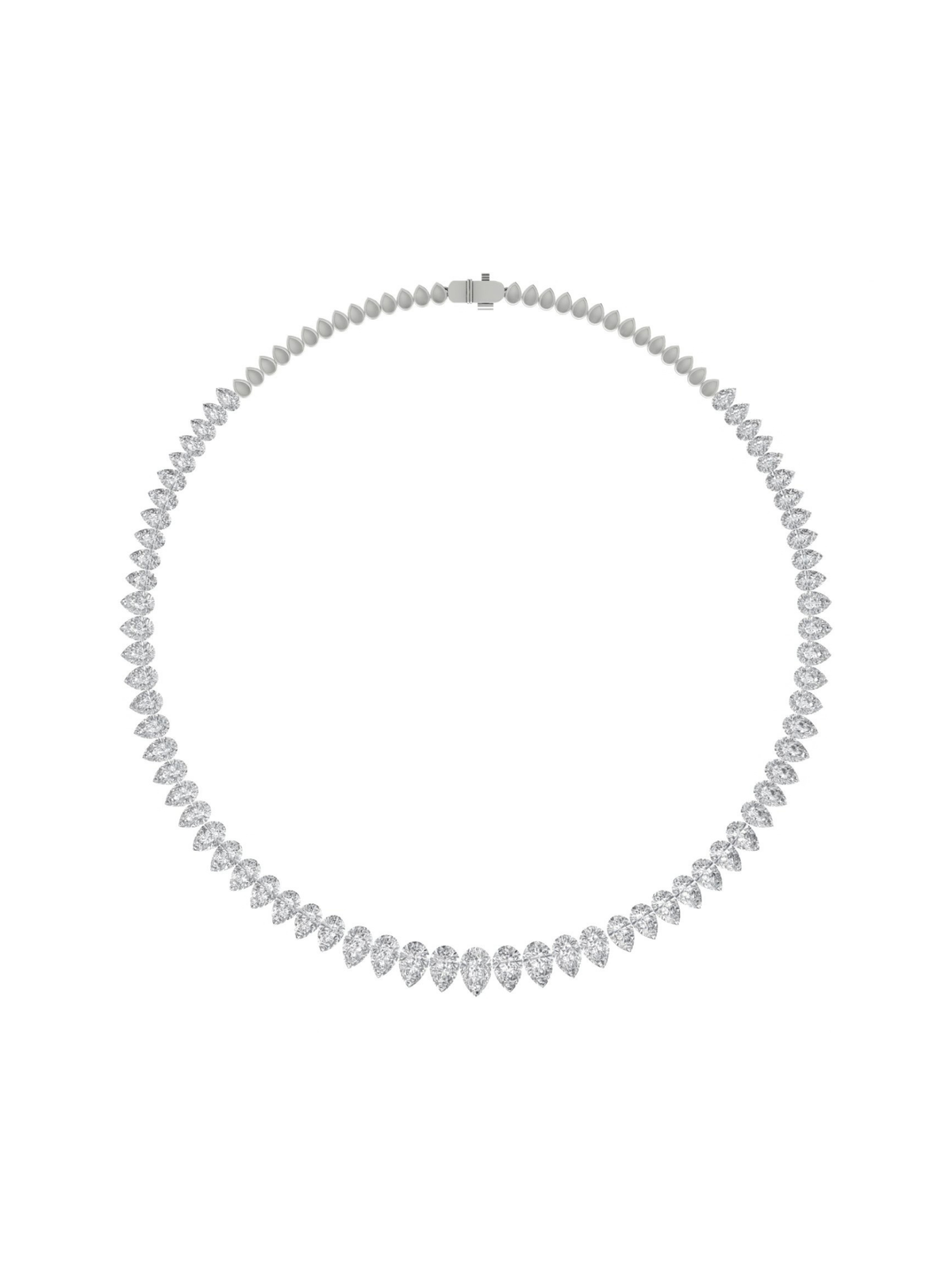 Pear Riviera Necklace