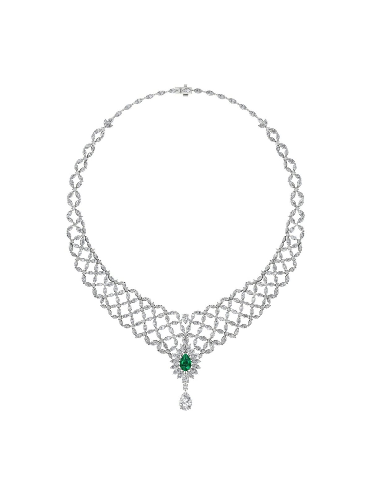 Verde Lace Necklace