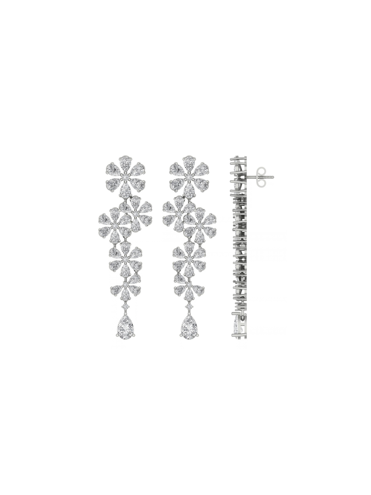 Fleur Cascade Earrings