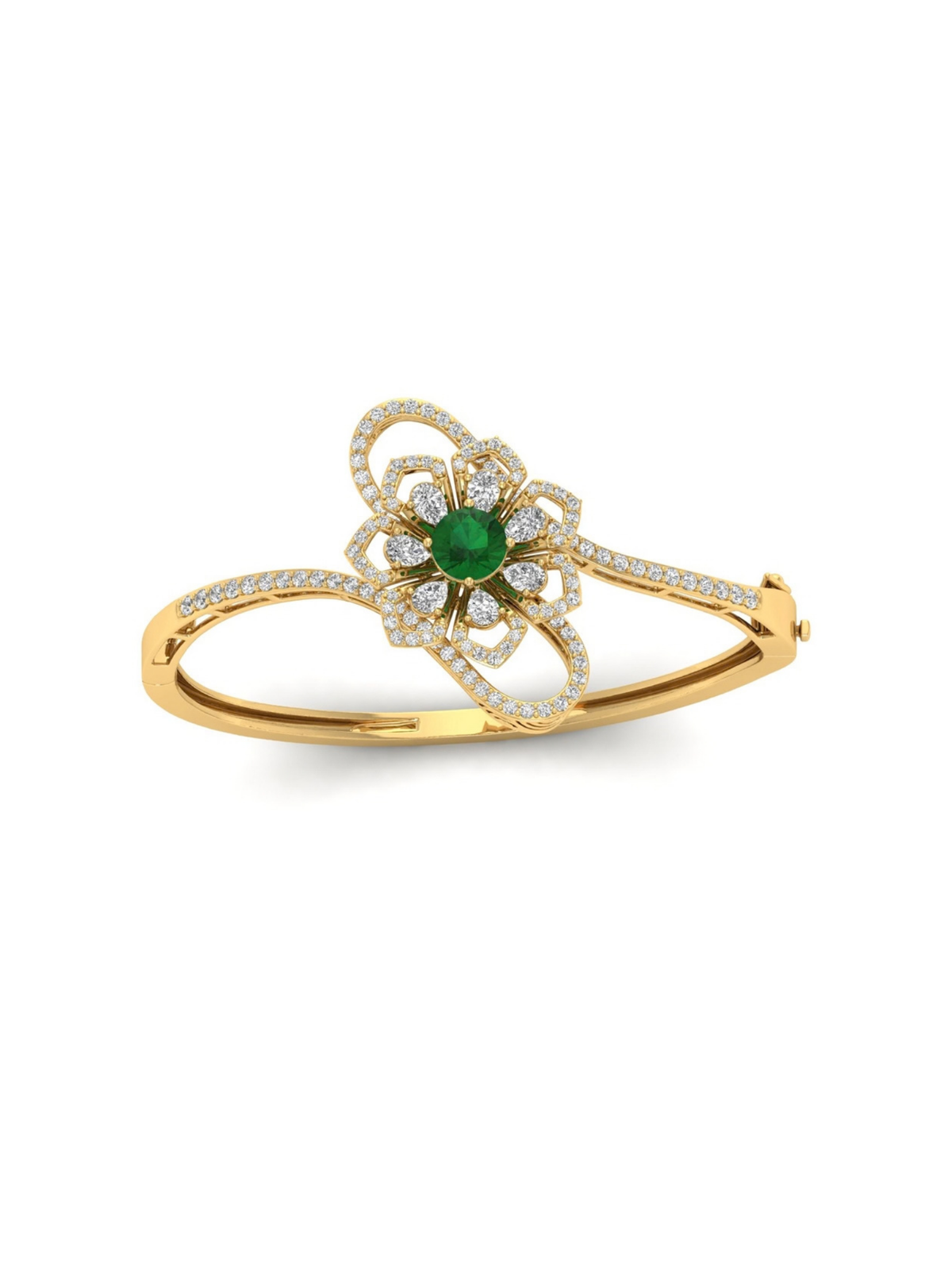 Verdant Bloom Bangle