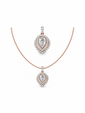 Pear Aura Pendant Set