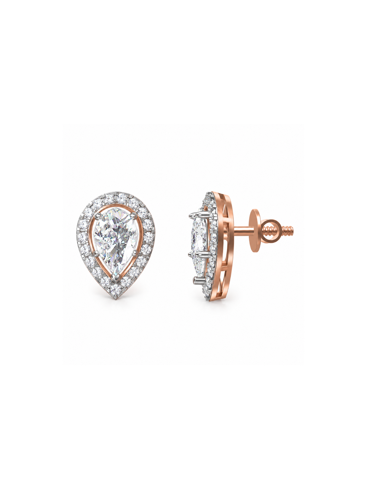 Pear Aura Studs