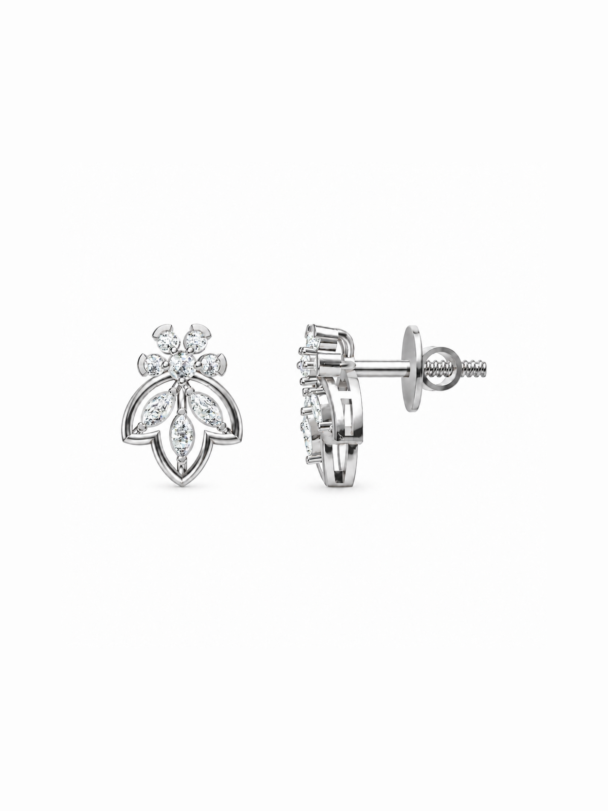 Daisy Leaf Studs