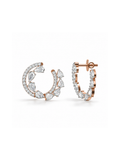 Pear Spiral Hoops