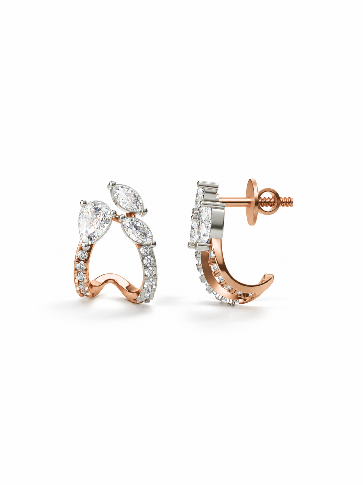 Petal Duo Hoops