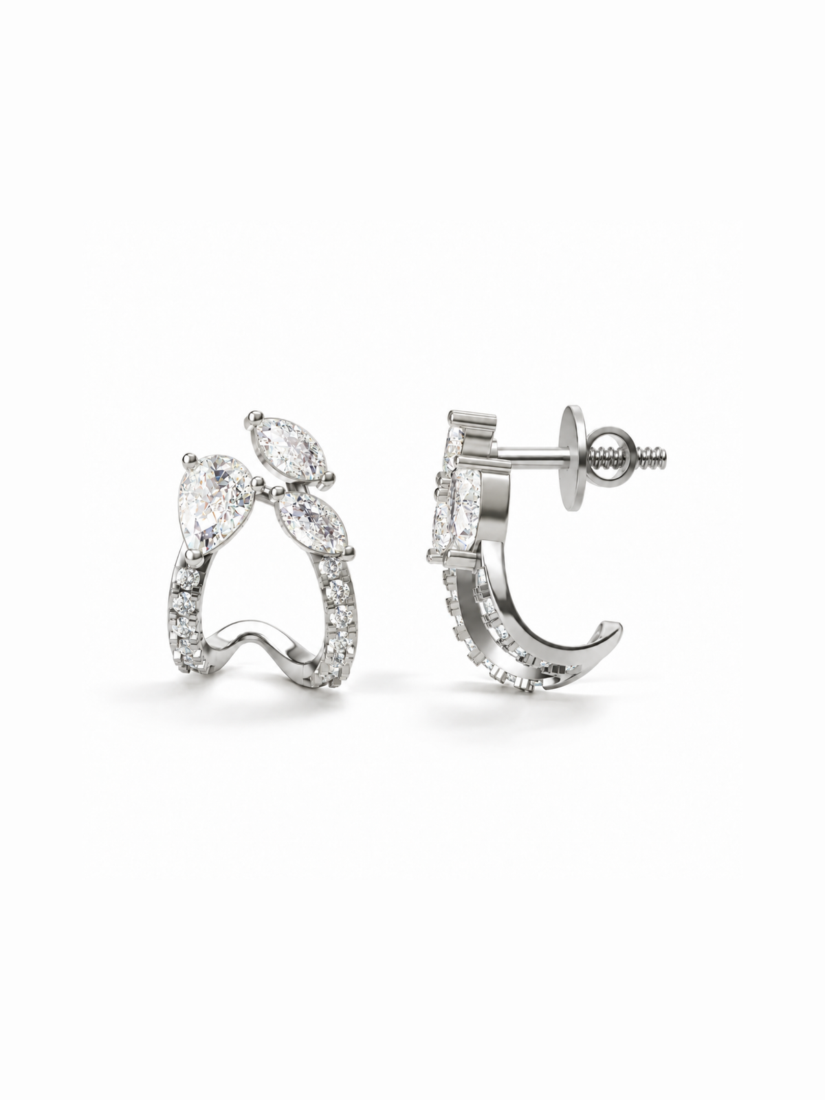 Petal Duo Hoops