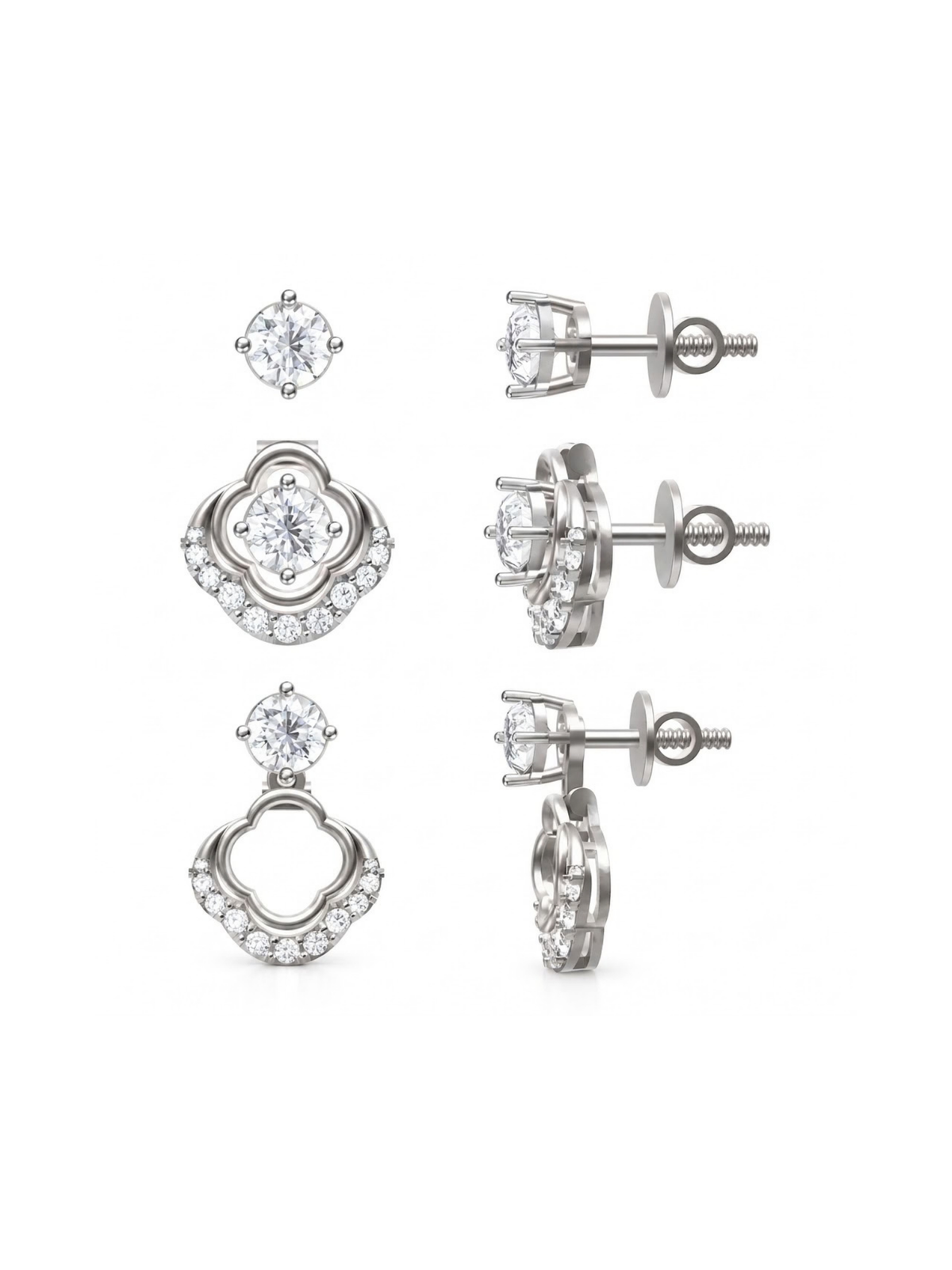 Clover Jacket Studs