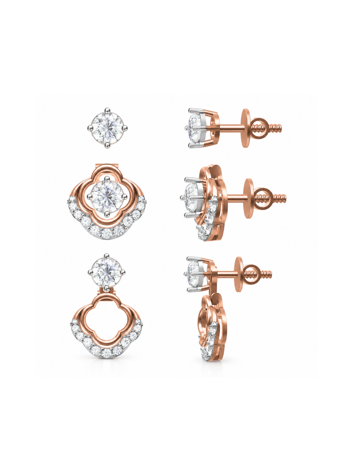 Clover Jacket Studs