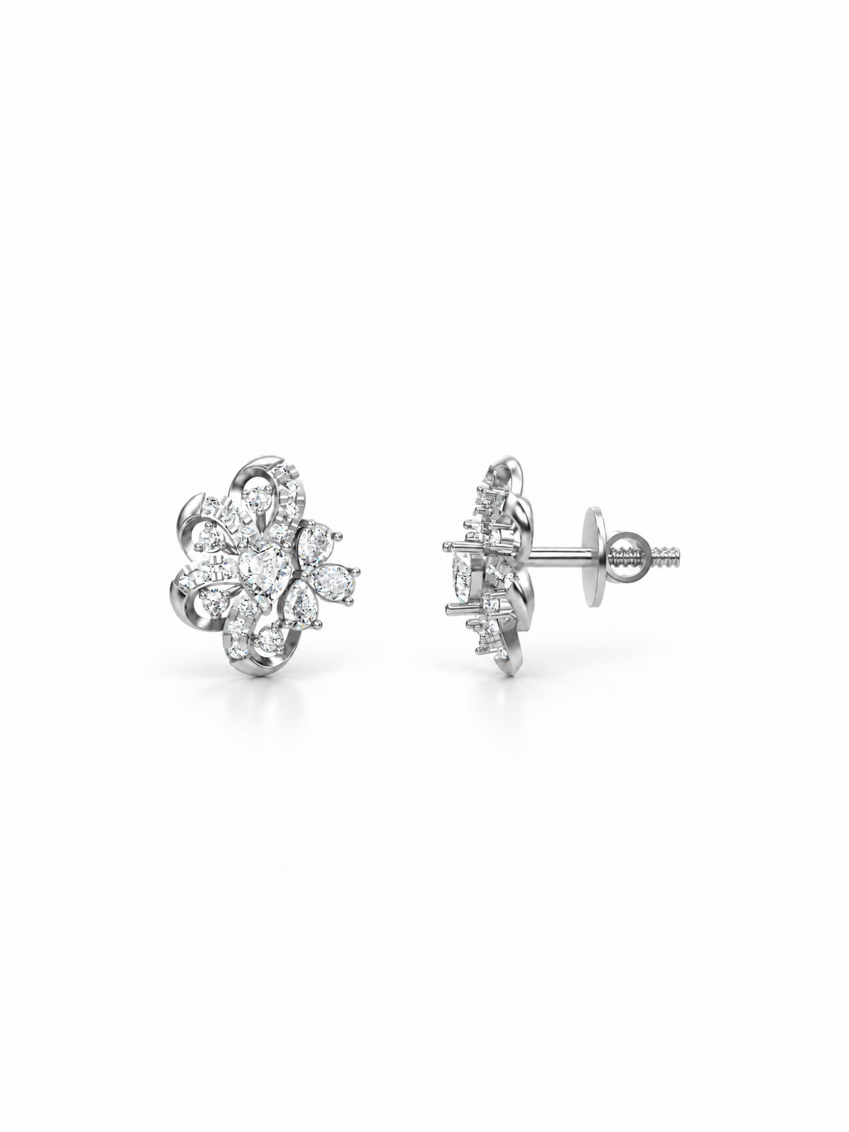 Pinwheel Blossom Studs