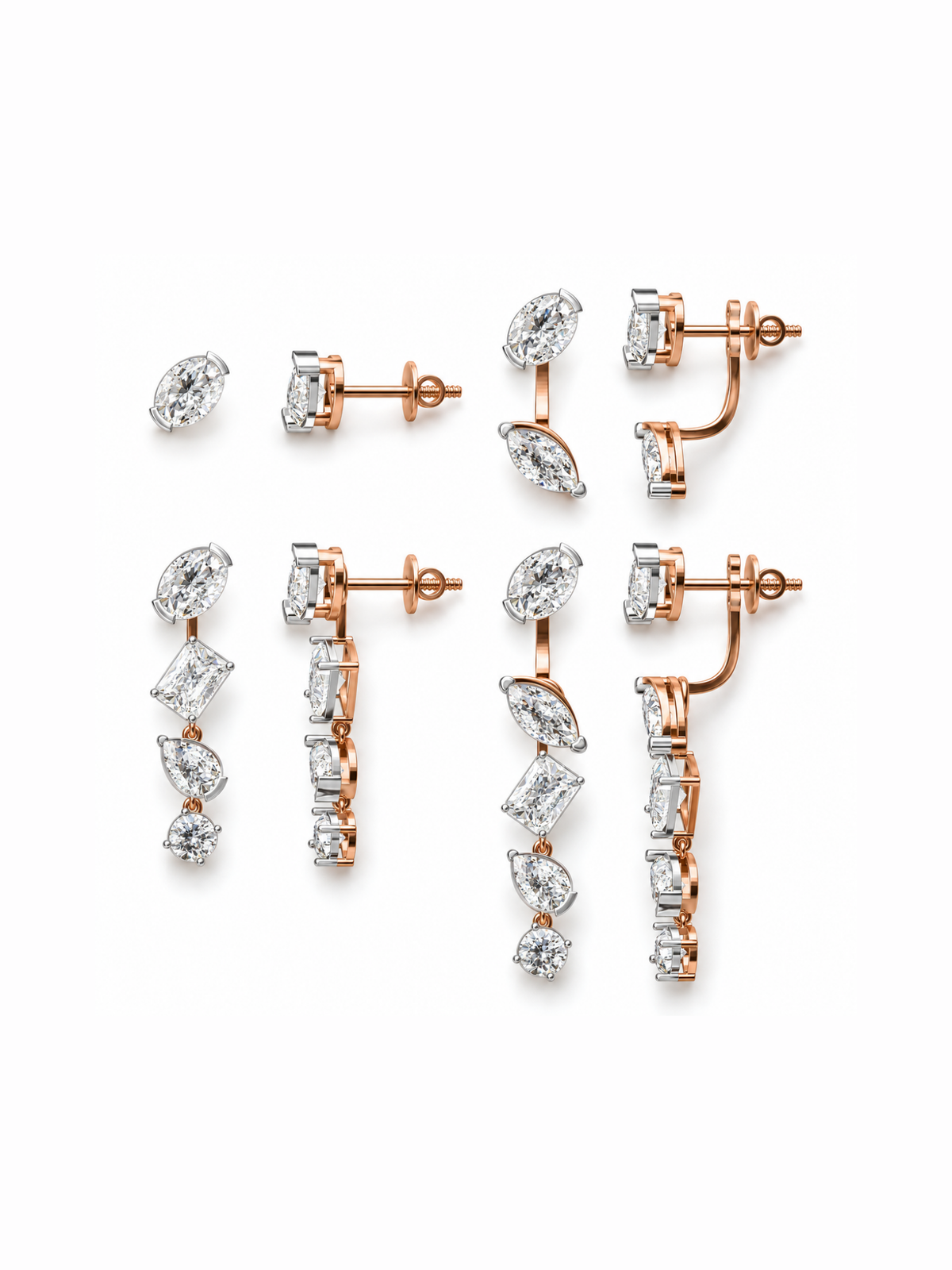 Cascade Convertible Earrings