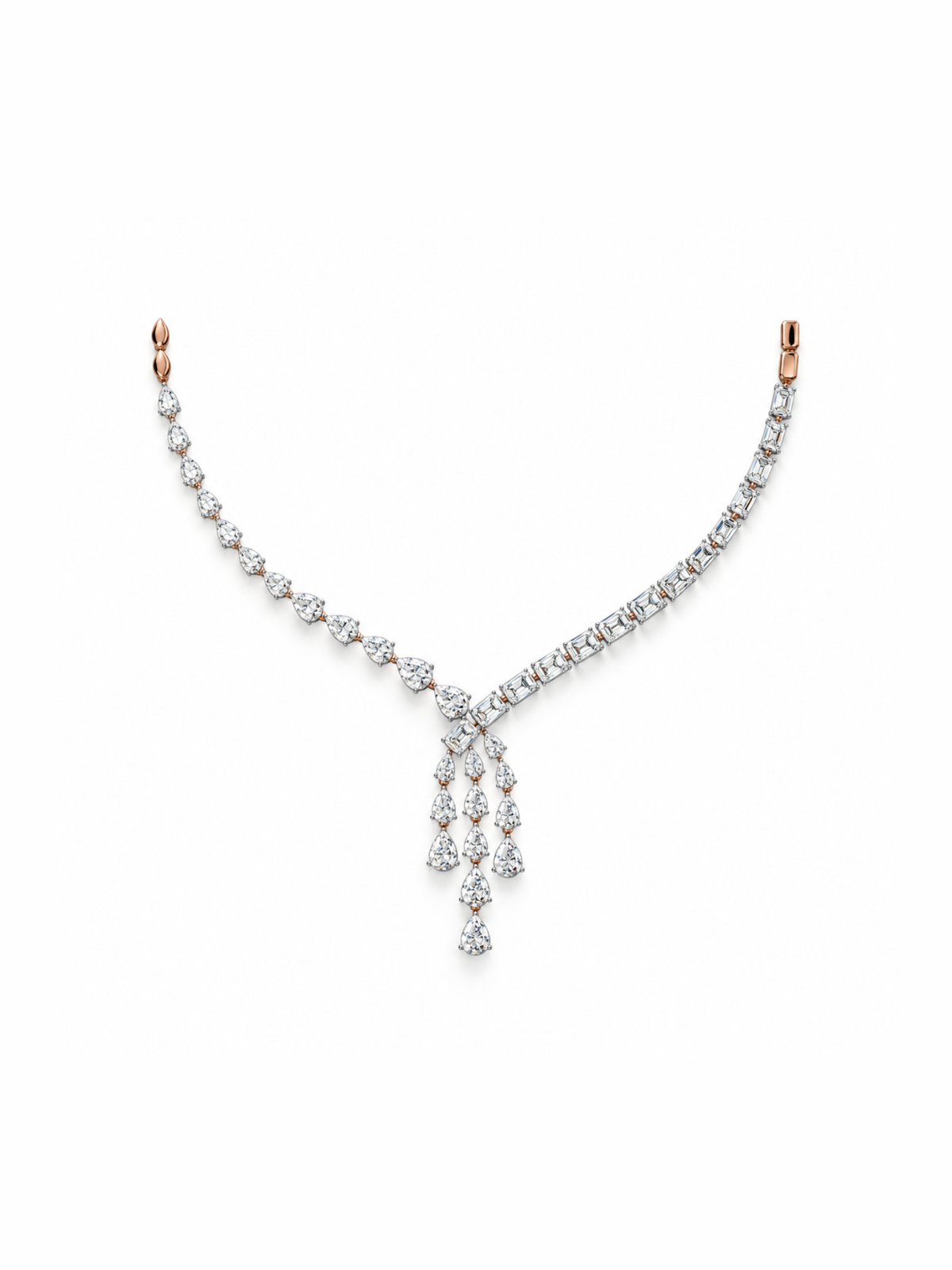 Cascade Drop Necklace