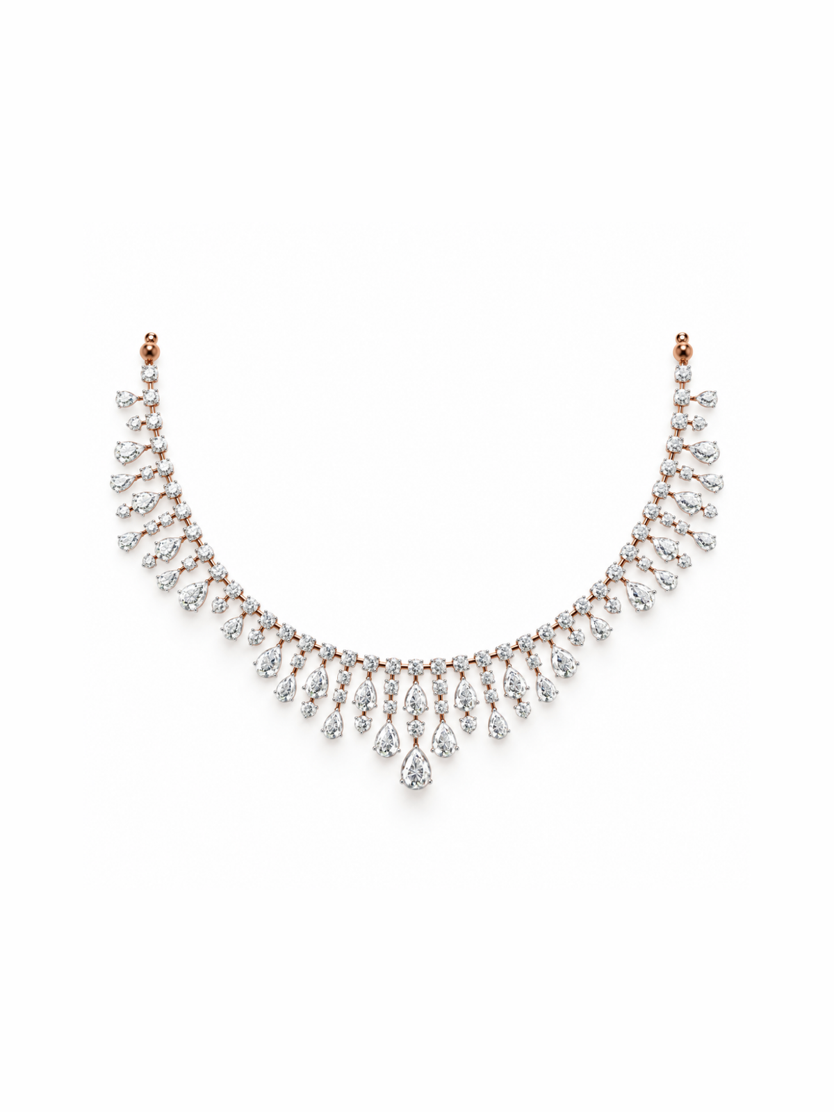 Regal Fringe Necklace