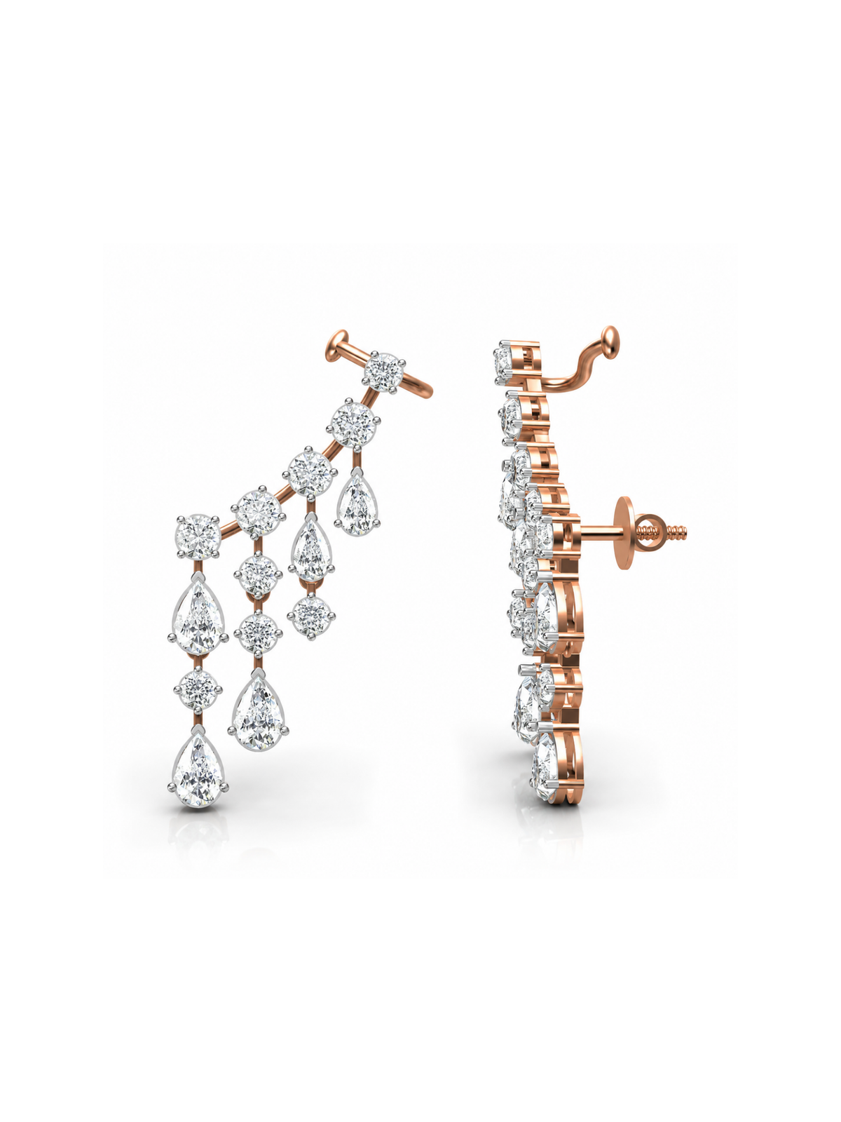 Waterfall Chandelier Earrings