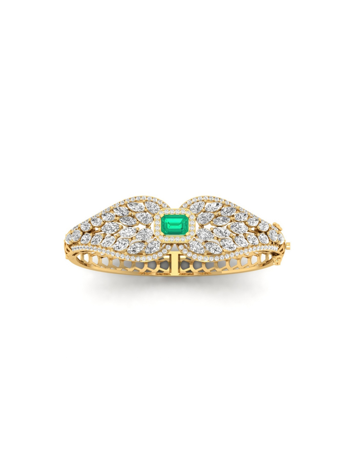 Emerald Wing Bangle